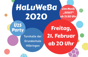 Vorverkauf gestartet: HaLuWeBa 2020 !