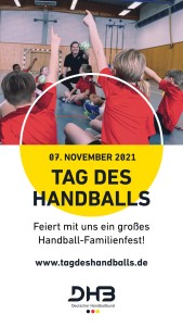Tag des Handballs am 7. November !