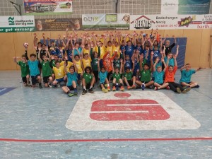 Deutsch-französisches Handballfest der männlichen C-Jugend !